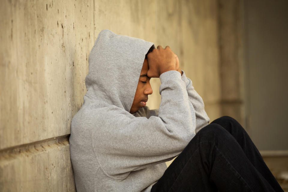 Stock picture of a man feeling sad. (Getty Images)