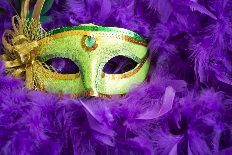 14) The Mardi Gras colors are green, gold, and purple—and each have hidden meanings.