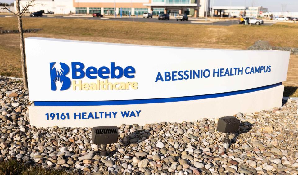 Beebe Healthcare's Rehoboth campus will henceforth be known as the Abessinio Health Campus.