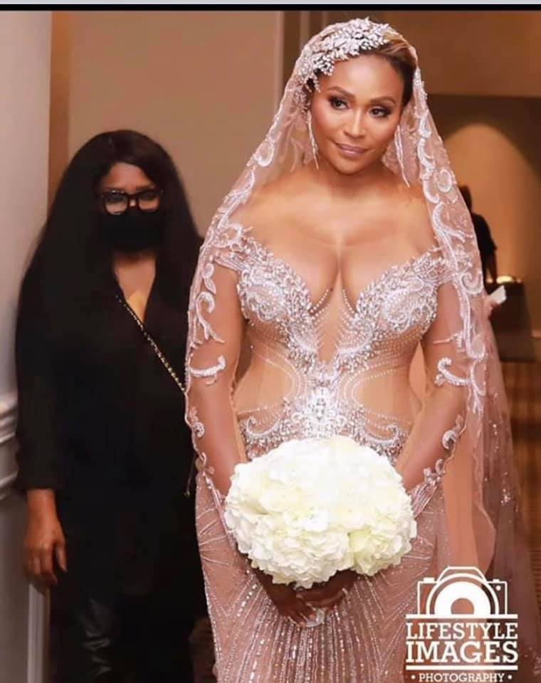 A reality star has been roasted over her ‘naked’ wedding dress. Photo: Lifestyle Images Photography via Facebook.