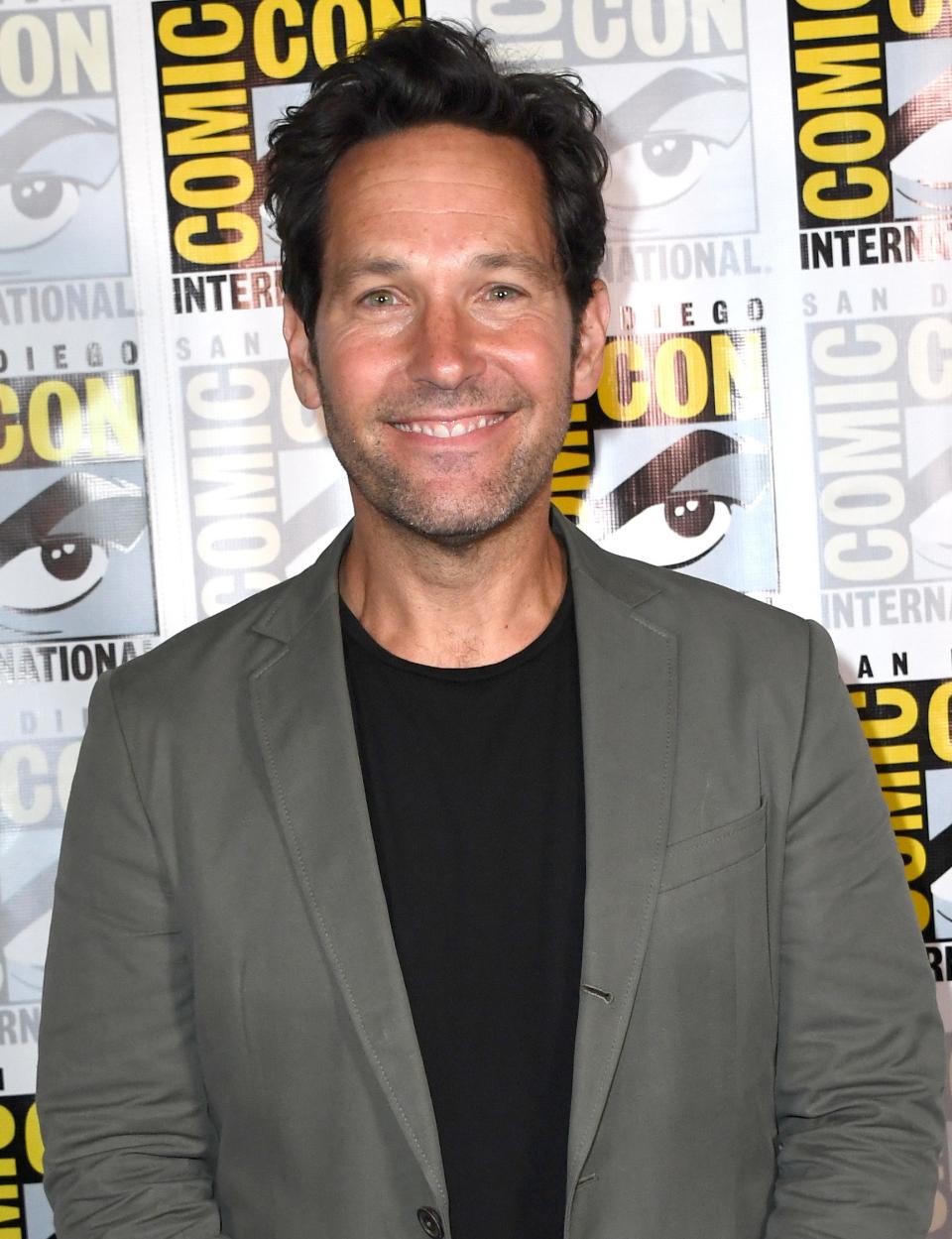 Paul Rudd smiling at Comic-Con