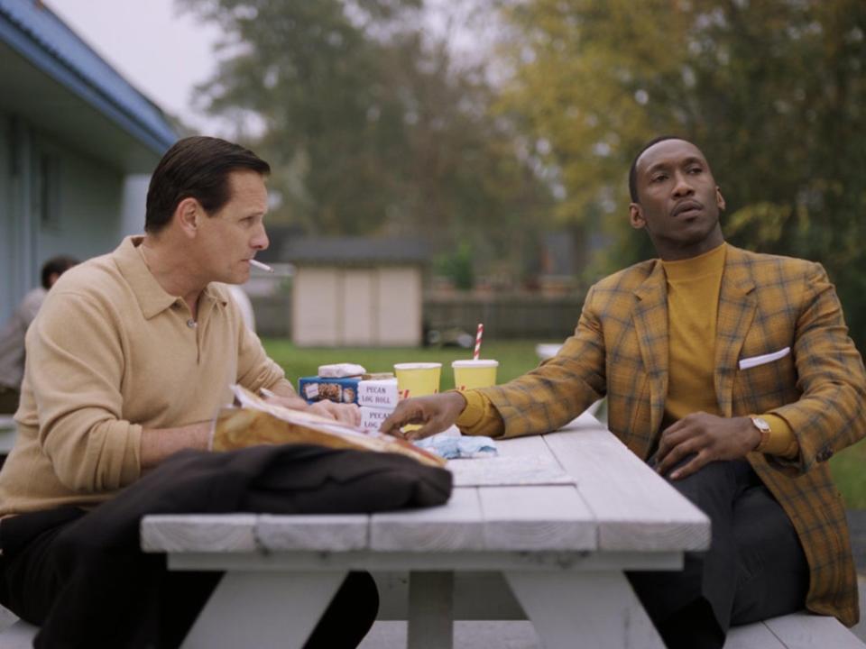 Viggo Mortensen y Mahershala Ali en Green Book (Universal/Moviestore/Shutterstock)