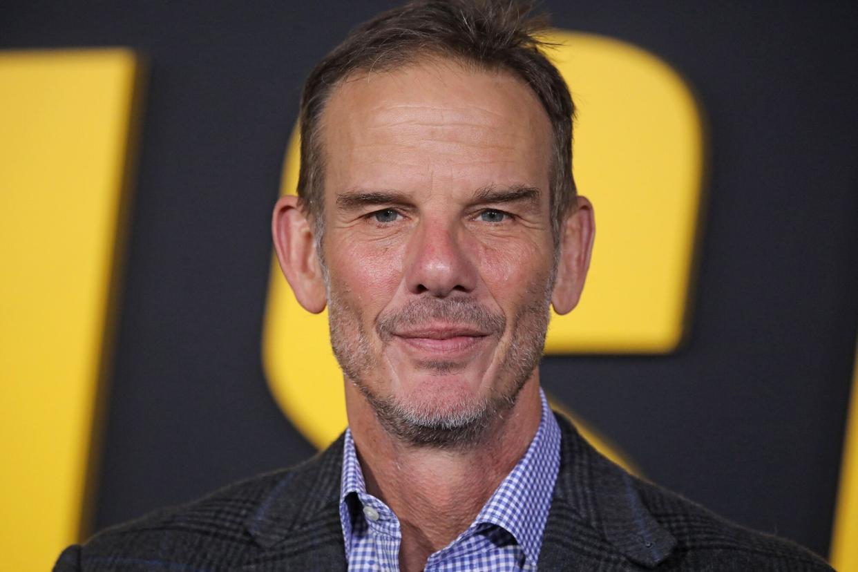 Peter Berg arrives at the premiere of the Netflix film Spenser Confidential, at the Regency Village Theater in Los Angeles, California, USA, 27 February 2020. Premiere of the Netflix film Spenser Confidential, in Los Angeles, USA - 27 Feb 2020