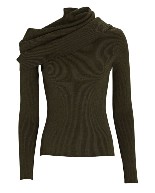 <p>Monse Foldover Turtleneck Sweater, $990, <a href="https://rstyle.me/+jmTGEgHtRCAAZhT_3IrENA" rel="nofollow noopener" target="_blank" data-ylk="slk:available here;elm:context_link;itc:0;sec:content-canvas" class="link ">available here</a> (sizes P-L)</p>