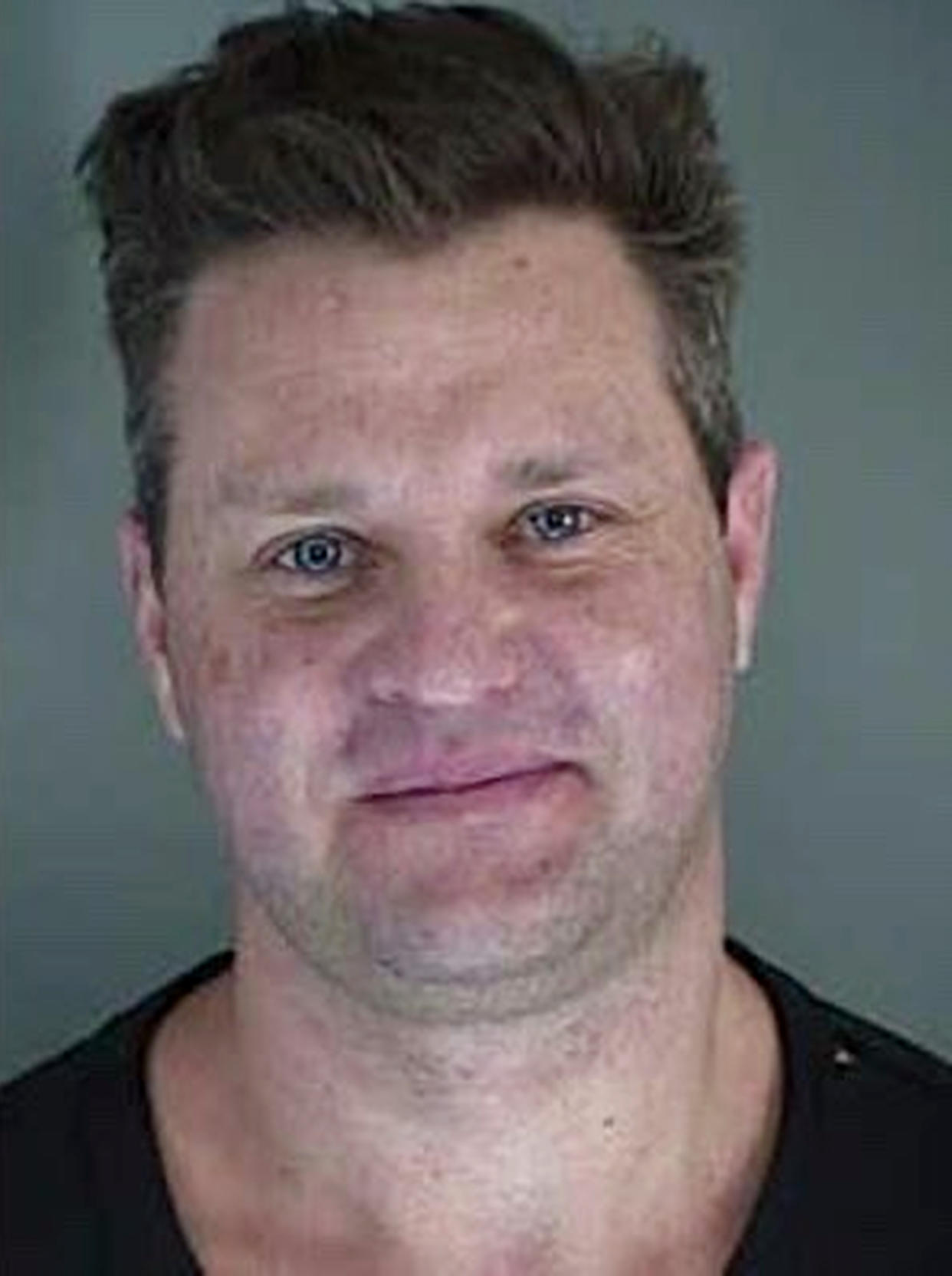 This booking photo released Saturday, Oct. 17, 2020, by the Eugene, Ore., Police Department shows suspect Zachery Ty Bryan. Bryan, the actor who played the oldest son on the long-running 1990s sit-com “Home Improvement” was arrested Friday, OCt. 16, 2020, in Oregon and faces charges of strangulation and assault. (Eugene Police Department via AP)
