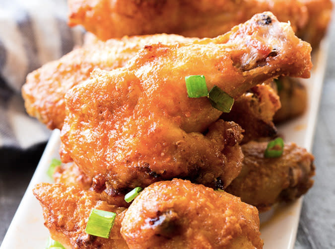 Crispy Baked Buffalo Chicken Wings