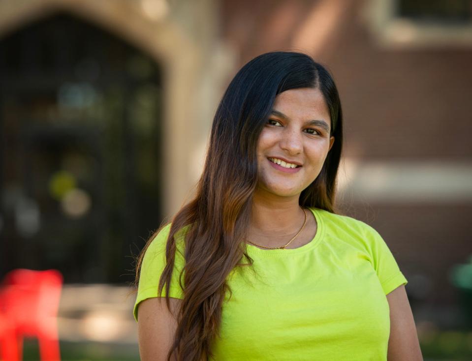 Rojina Sapkota is a second-year master's of business analytics students from Nepal studying at Clark University.