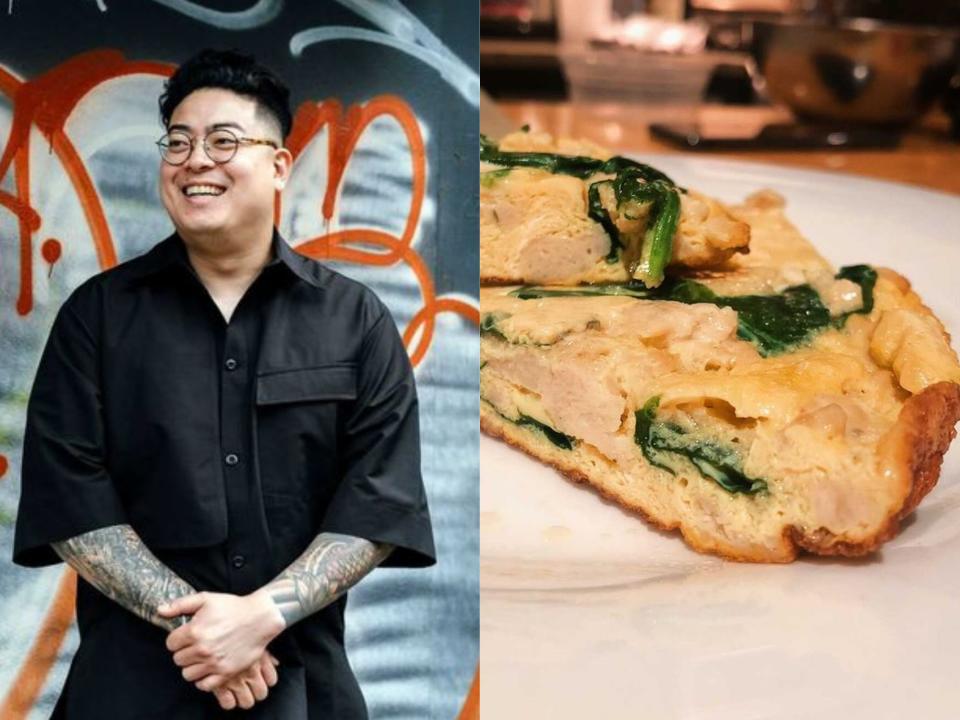 Chef Jae Lee Japanese frittata