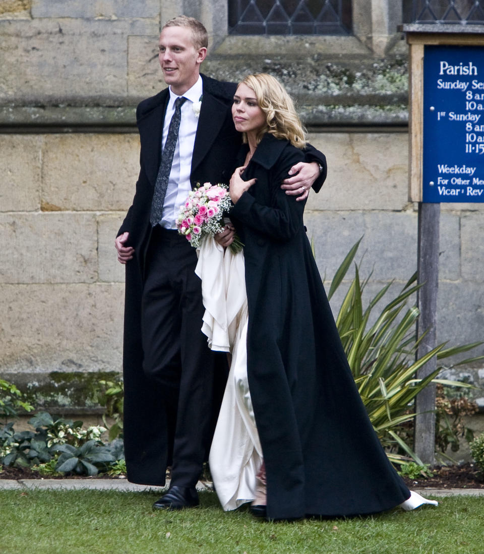 Billie Piper and Laurence Fox Wedding