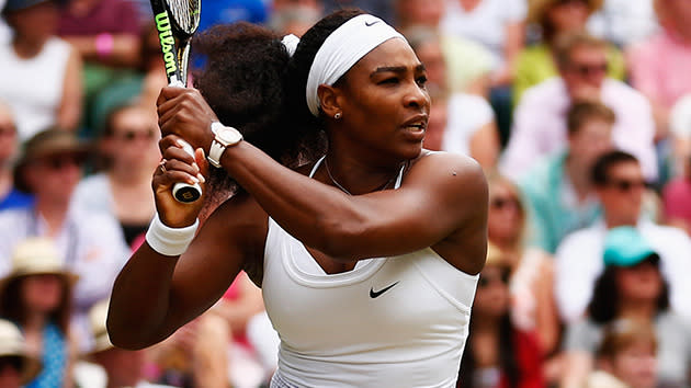 Serena put in yet another dominant display against sister Venus. Source: Getty