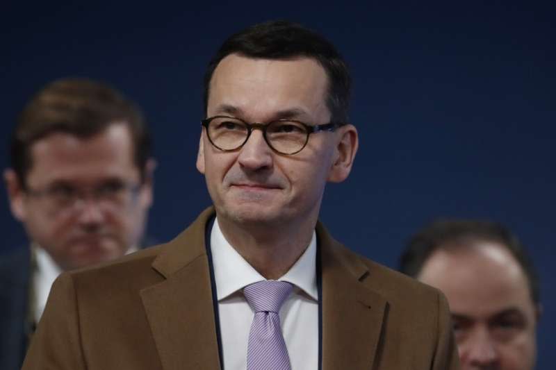 波蘭總理莫拉維茨奇（Mateusz Morawiecki）。（AP）