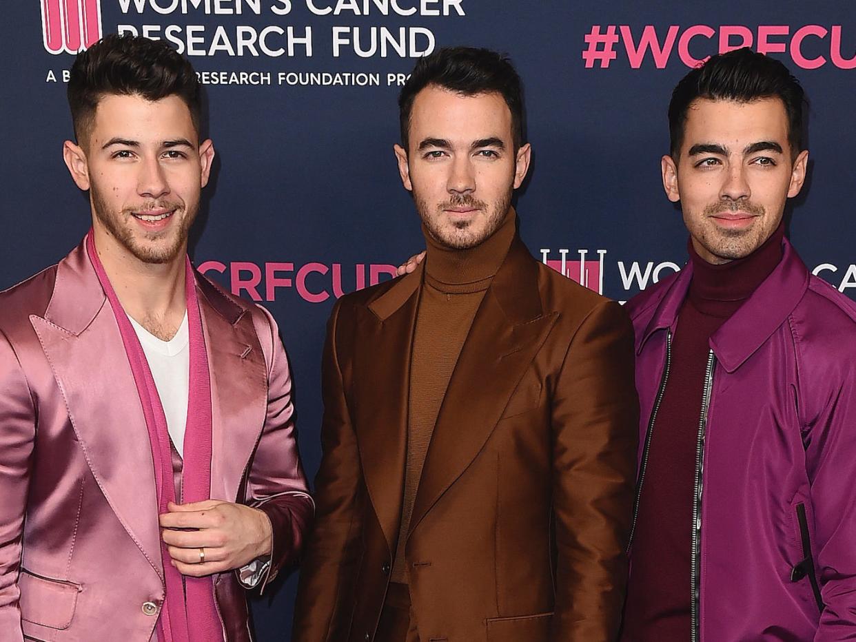 jonas brothers nick kevin joe february 2020