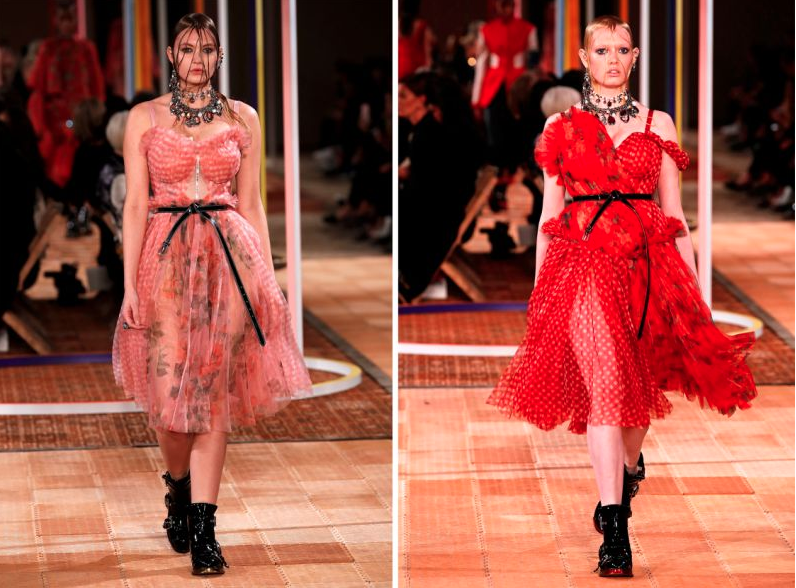 Alexander McQueen überraschte auf der Paris Fashion Week. (Bild: Getty Images)