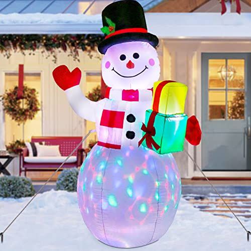 1) Inflatable Snowman