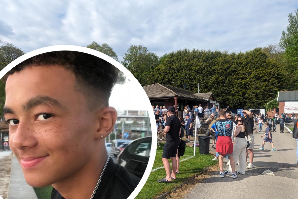 Bromley Cross residents gathered to remember 17-year-old Mackenzie Reece this weekend <i>(Image: Newsquest)</i>