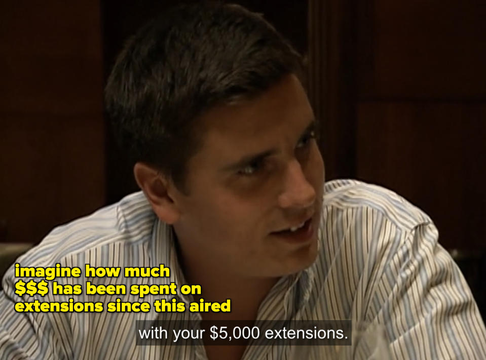 Scott: "With your $5,000 extensions"