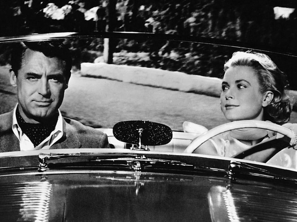 Cary Grant und Grace Kelly im Hitchcock-Streifen 