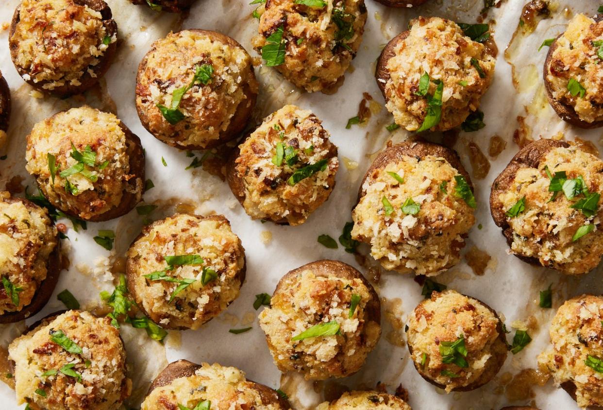 boursinstuffed mushrooms