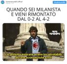 L'Inter ribalta il derby nel secondo tempo e non solo vince 4-2 al triplice fischio, ma spopola anche sui social. Ecco i migliori meme e gli sfottò su Instagram, Facebook e Twitter.