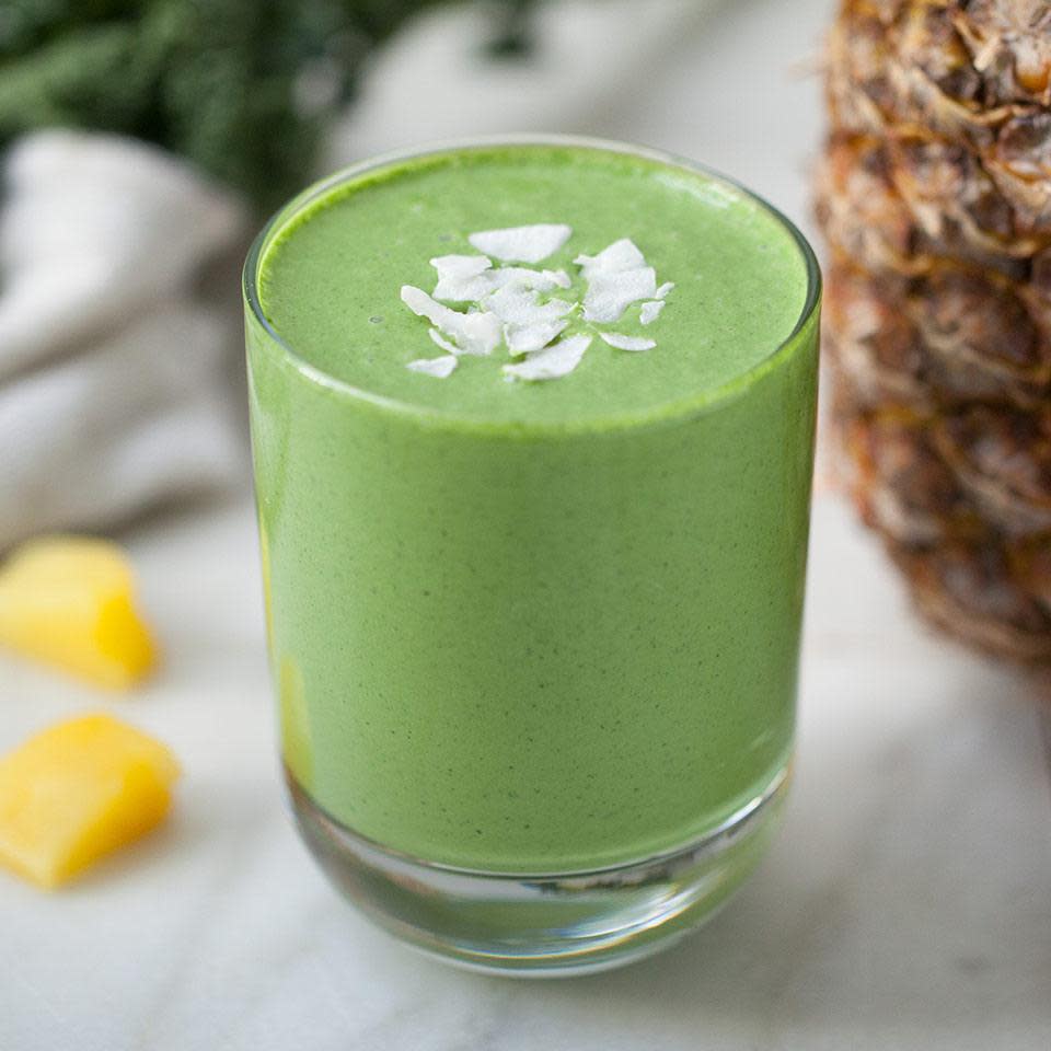 Green Piña Colada Smoothie