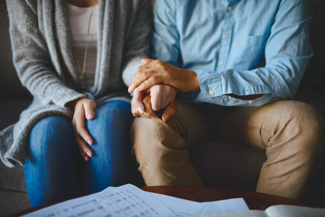 Here’s why now might be the best time to start couples’ therapy — or to make an even deeper commitment to already-in-progress counseling. (Photo: Getty Images)