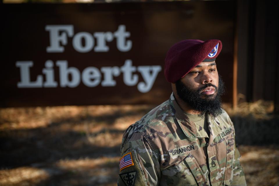 Staff Sgt. Jarvis Brannon has earned four degrees since he joined the Army and is now working his fifth degree, a PhD.