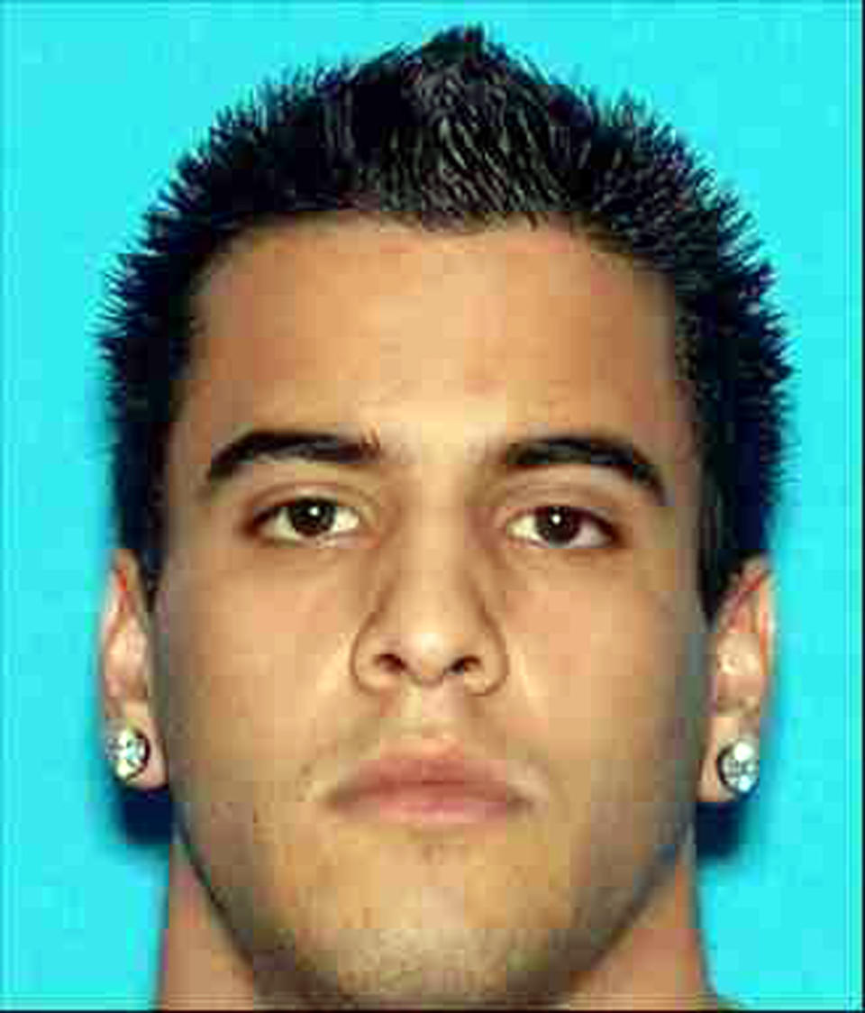 This image provided by the Orange County Sheriff’s Department shows hiker, Nicholas Cendoya, who has been missing along with companion, Kyndall Jack, since the weekend.  Cendoya, was discovered by another hiker Wednesday, March 3, 2013,  and airlifted to a hospital.  He was talking to paramedics but struggling to answer questions about what had happened and where Jack might be. Searchers aided by a sheriff's helicopter with infrared sensors were on the scene early Thursday hoping to locate 18-year-old Kyndall Jack.  (AP Photo/Orange County Sheriff’s Department)