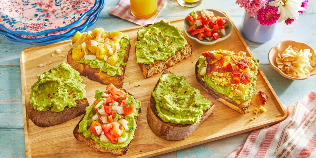 mothers day brunch avocado toast