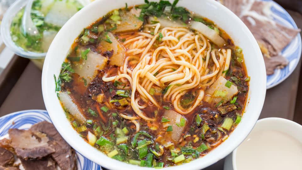 Of course a Chinese soup makes the best 20 list -- one taste of lanzhou beef noodle soup will tell you whyl - Shutterstock