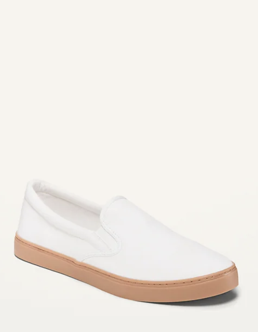 Canvas Slip-On Sneakers for Women- Old Navy