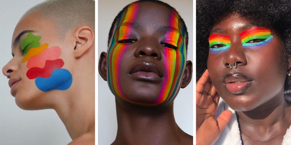 18 Rainbow Make-Up Ideas So You Can Wear Your Love For Pride On Your Face