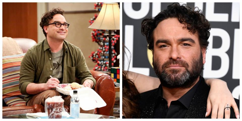 <p>In <em>Big Bang Theory</em>, Johnny Galecki is known as another science nerd, with thick glasses and zero facial hair. In reality, the actor who plays him, Leonard Hofstadter, is often rocking a beard, and looks especially unrecognizable without his own pair of specs. </p>