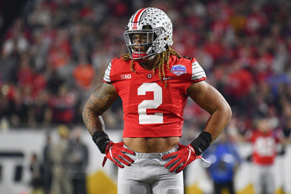 If Ohio State's Chase Young declares, he could be a fit in a new era in Washington. (Photo by Brian Rothmuller/Icon Sportswire via Getty Images)