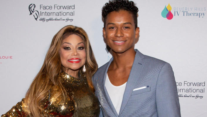 La Toya Jackson and Jafaar Jackson