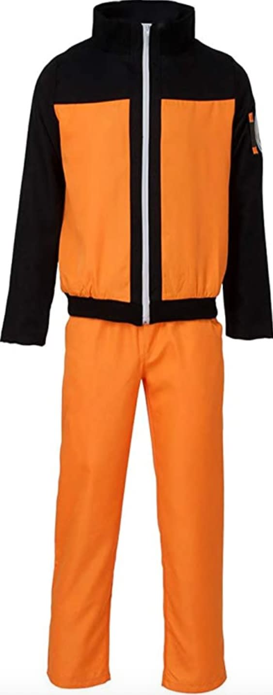 Kids' Naruto: Shippuden Orange Anime Jumpsuit Halloween Costume, Assorted  Sizes