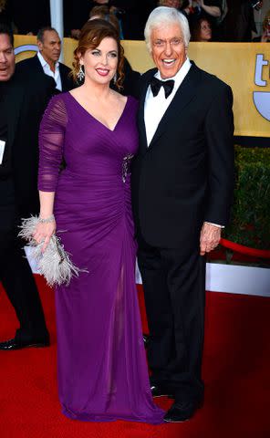 <p>Frazer Harrison/Getty Images</p> Dick Van Dyke and wife Arlene Silver in 2013