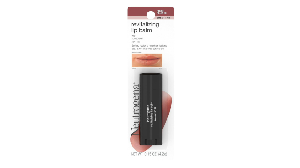 Neutrogena Revitalizing and Moisturizing Tinted Lip Balm: $6.97