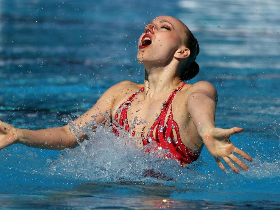 Synchronschwimmerinnen Bojer/Zimmer im Kür-Finale auf Platz zwölf