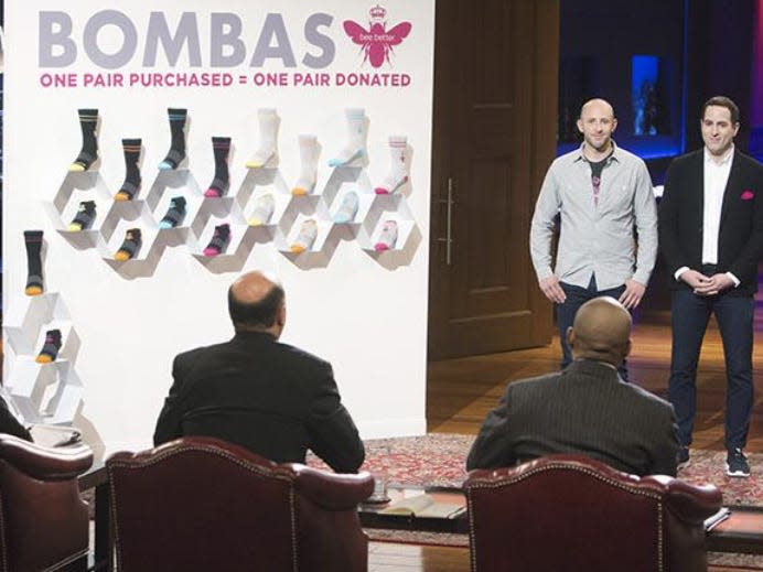 Bombas on "Shark Tank"