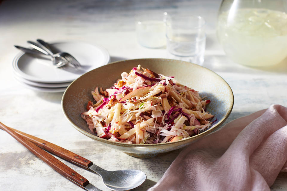 Apple-Cranberry Coleslaw