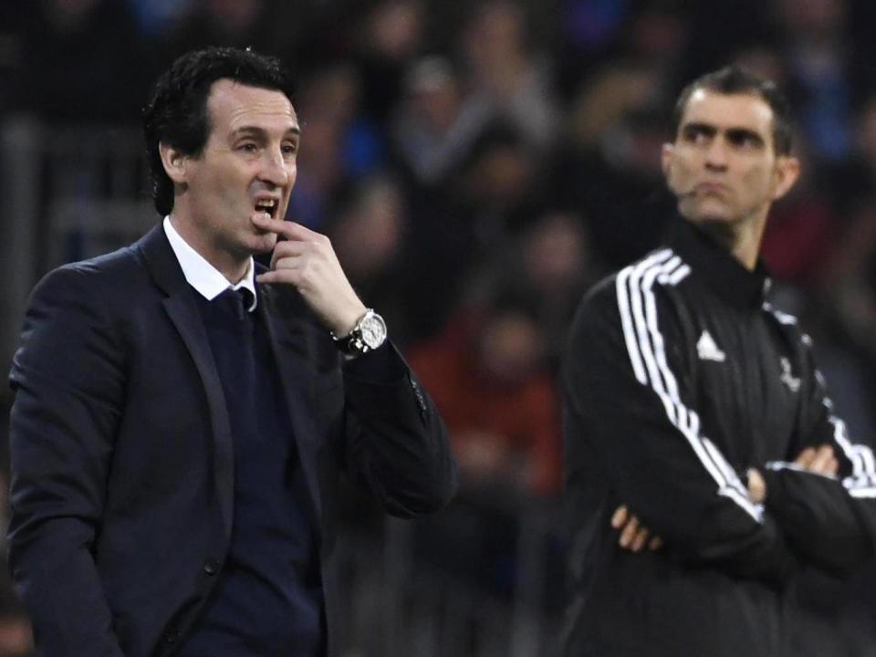 Emery failed to deliver the Champions League success PSG craved (Getty )