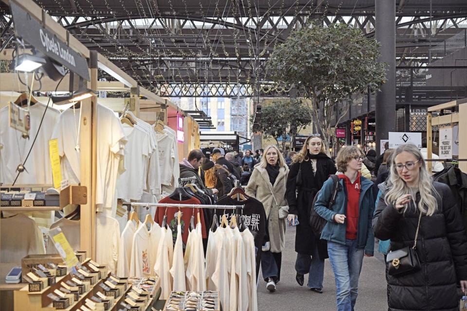 Historic Spitalfields Market has its origins in the 17th century (Daniel Lynch)