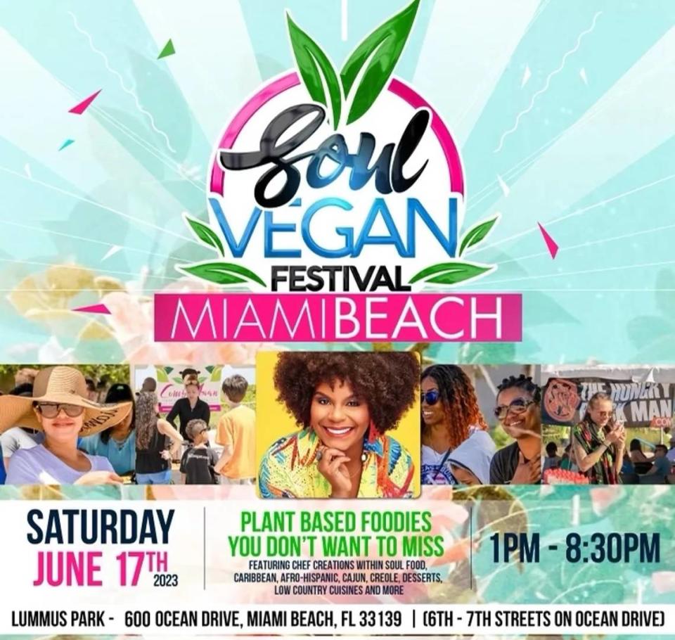 Festival Soul Vegano en Lummus Park, Miami Beach. Cortesía