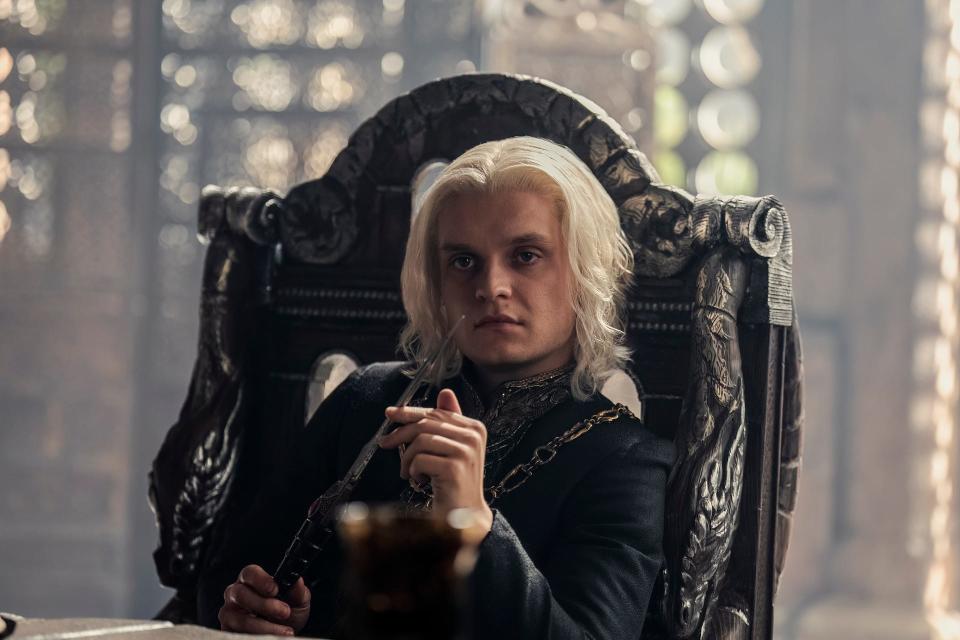 Tom Glynn-Carney as Aegon II in "House of the Dragon," HBO's spinoff of "Game of Thrones."