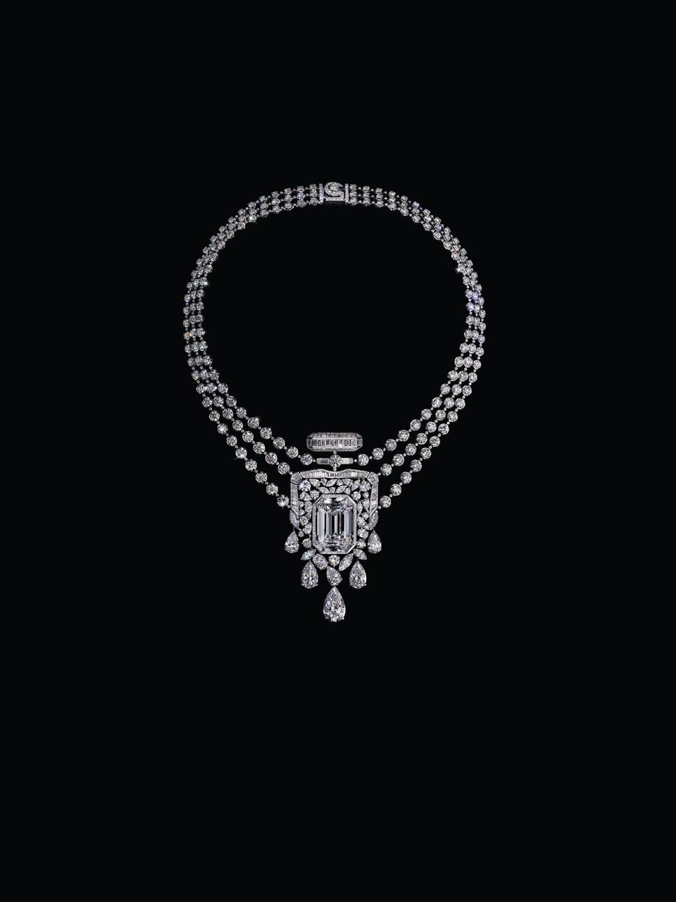 Photo credit: 55.55 Necklace’ in 18K White Gold and Diamonds by CHANEL High Jewellery