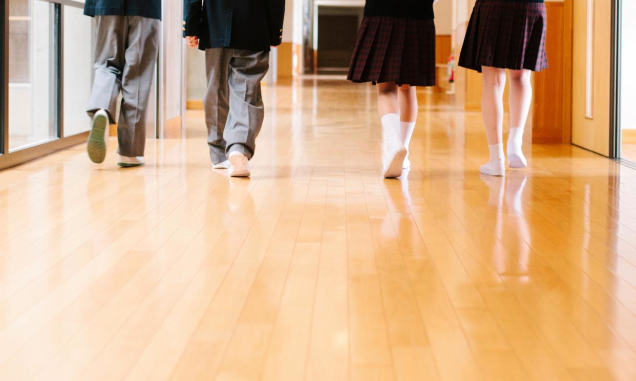 <span>Parents in Japan have called on education and health authorities to end the practise of topless medical checks in schools.</span><span>Photograph: urbancow/Getty Images</span>