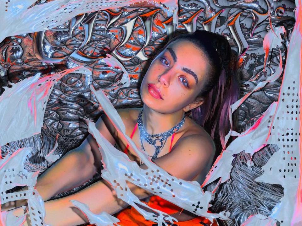 Radical pop creativity: Charli XCX in the artwork for her single 'Claws': Atlantic Records/Timothy Luke