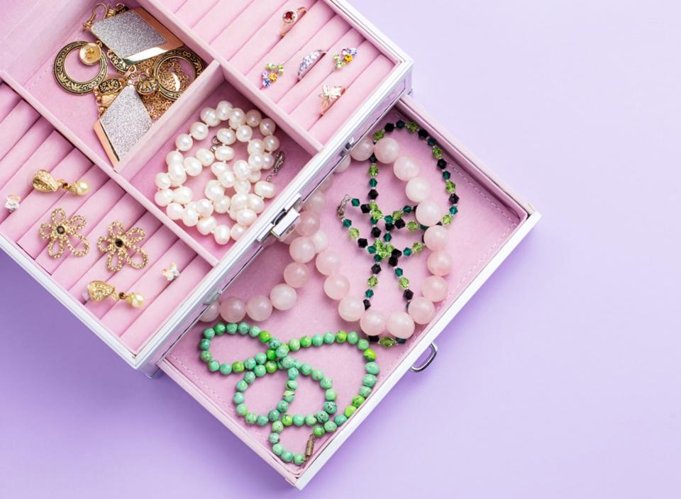 Stylishly display your jewelry with these affordable organizers. (Source: iStock)