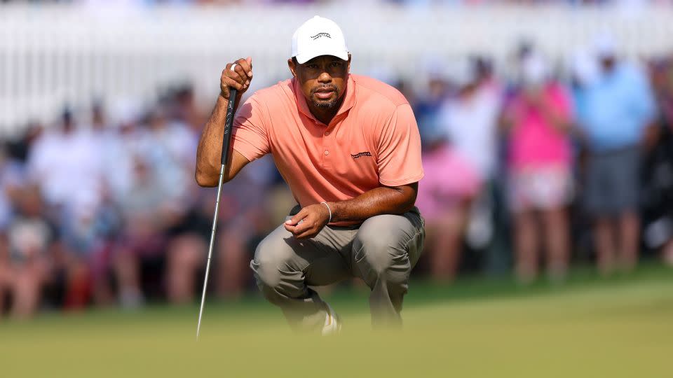 Woods endured a disappointing end to an otherwise promising round. - Christian Petersen/Getty Images