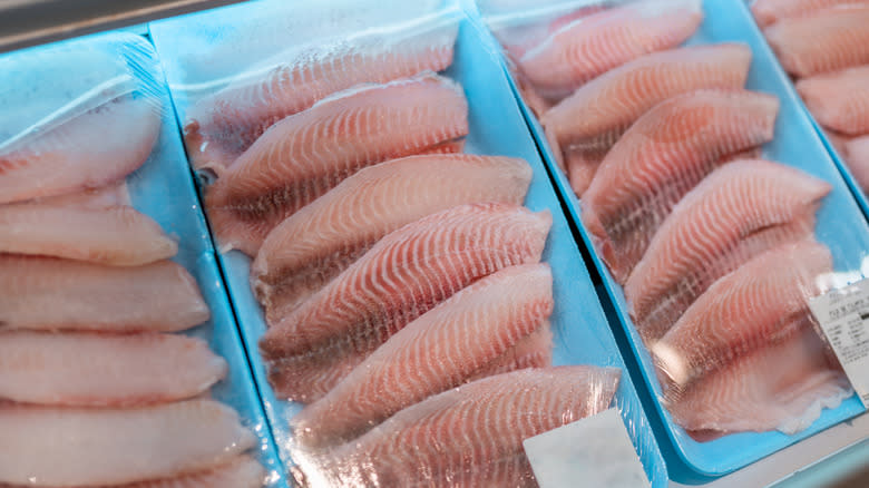 Tilapia  packaged for sale